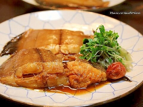 鰈の煮つけ